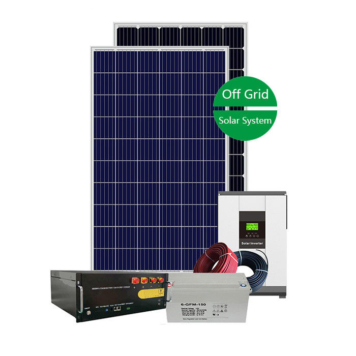 ISO14001 Off Grid Solar Power System 230V 3000 Watt Solar Power System